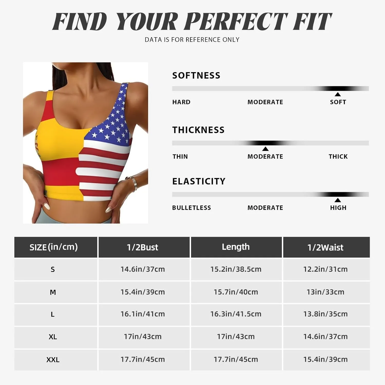 American Spain Flag Women's Sexy Sports Vest Sleeveless Athletic Gym T-Shirts Vest U-Shaped Back Quick Dry Top