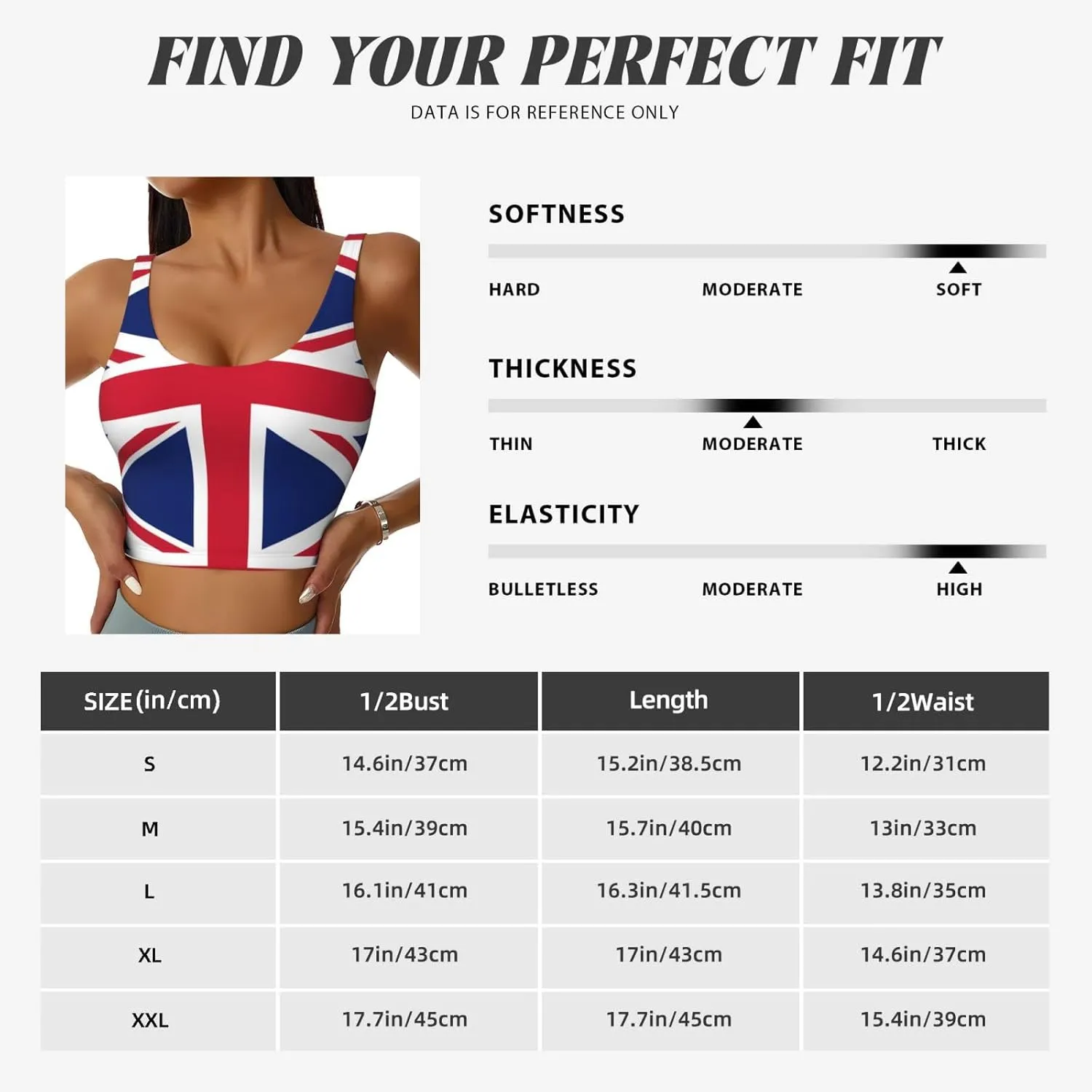British Flag Women's Sexy Sports Vest Sleeveless Athletic Gym T-Shirts Vest U-Shaped Back Quick Dry Top