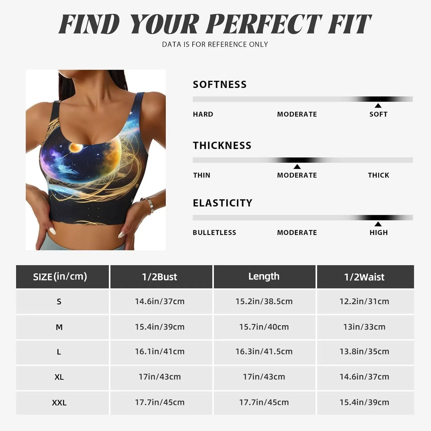 Celestial Star Women's Sexy Sports Vest Sleeveless Athletic Gym T-Shirts Vest U-Shaped Back Quick Dry Top