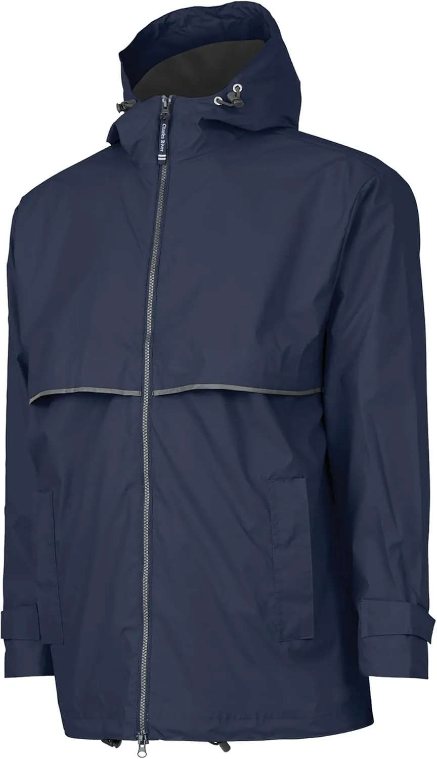 Charles River Men's New Englander Waterproof Rain Jacket (Reg & Ext Sizes)