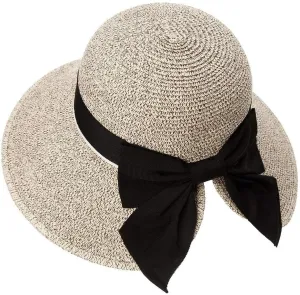 Comhats Sun Hat for Womens Floppy Summer Beach Straw Hats Accessories Wide Brim SPF 50 55-64CM