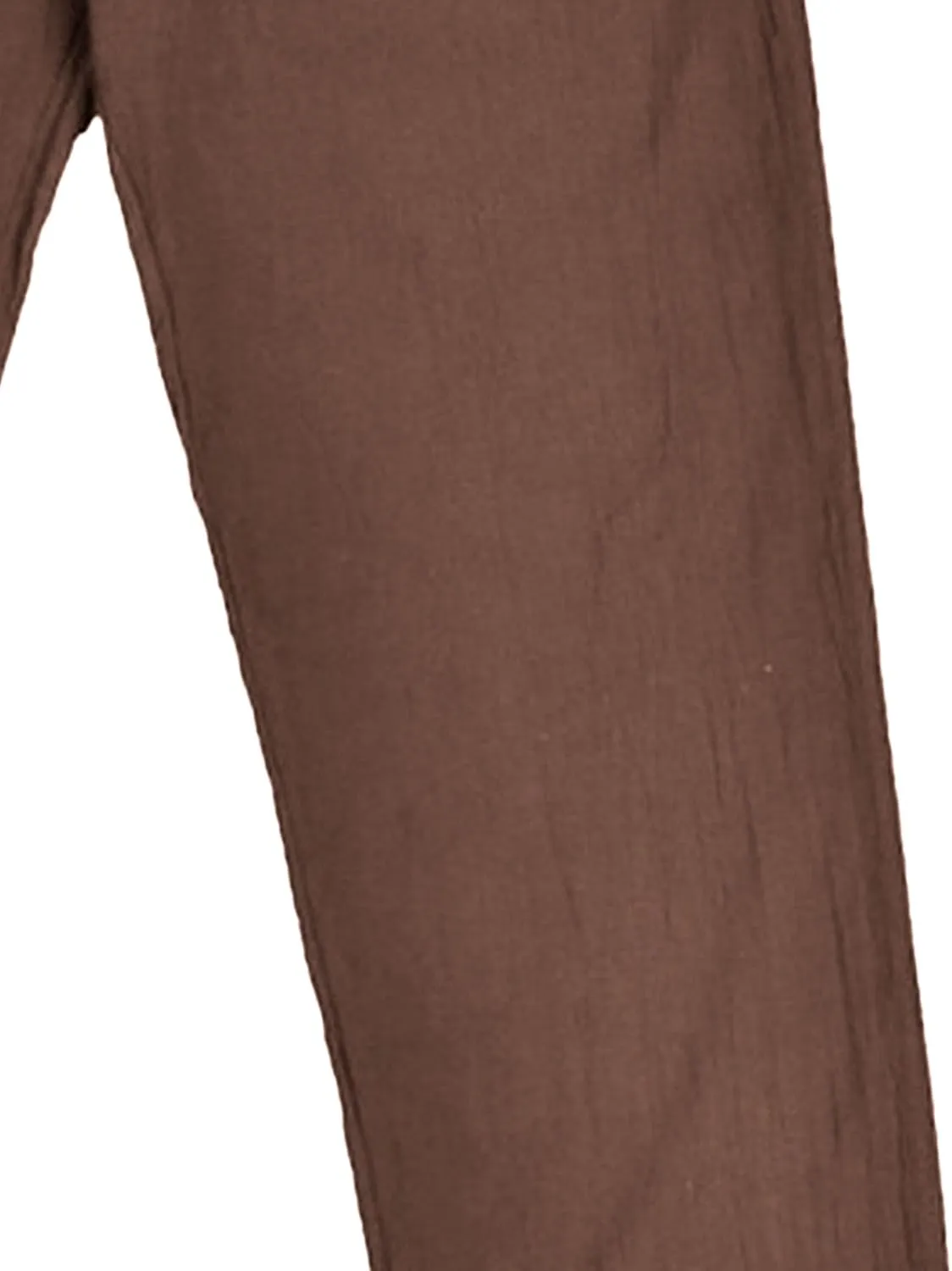 DGHM-JLMY Mens Lightweight Breathable Linen Trousers Casual Elastic Waist Beach Pants Solid Color Sports Pant with Pockets