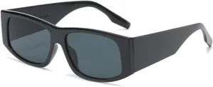 Fashion Resistant Sunglasses Personality Large Frame Wide Leg Sun Glasses Trendy Accessories Simple Female