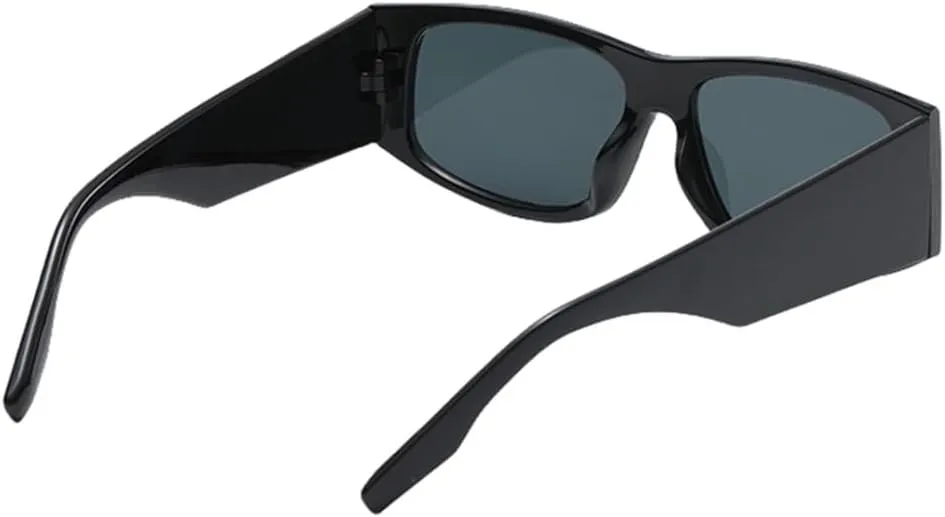 Fashion Resistant Sunglasses Personality Large Frame Wide Leg Sun Glasses Trendy Accessories Simple Female