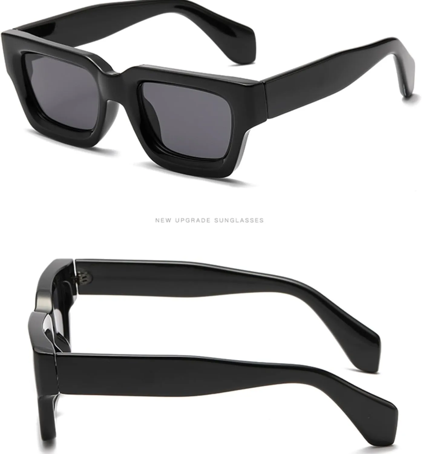 Fashion Small Frame Retro Sunglasses for Female Personality Thick Frame Fashion Accessories