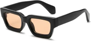 Fashion Small Frame Retro Sunglasses for Female Personality Thick Frame Fashion Accessories