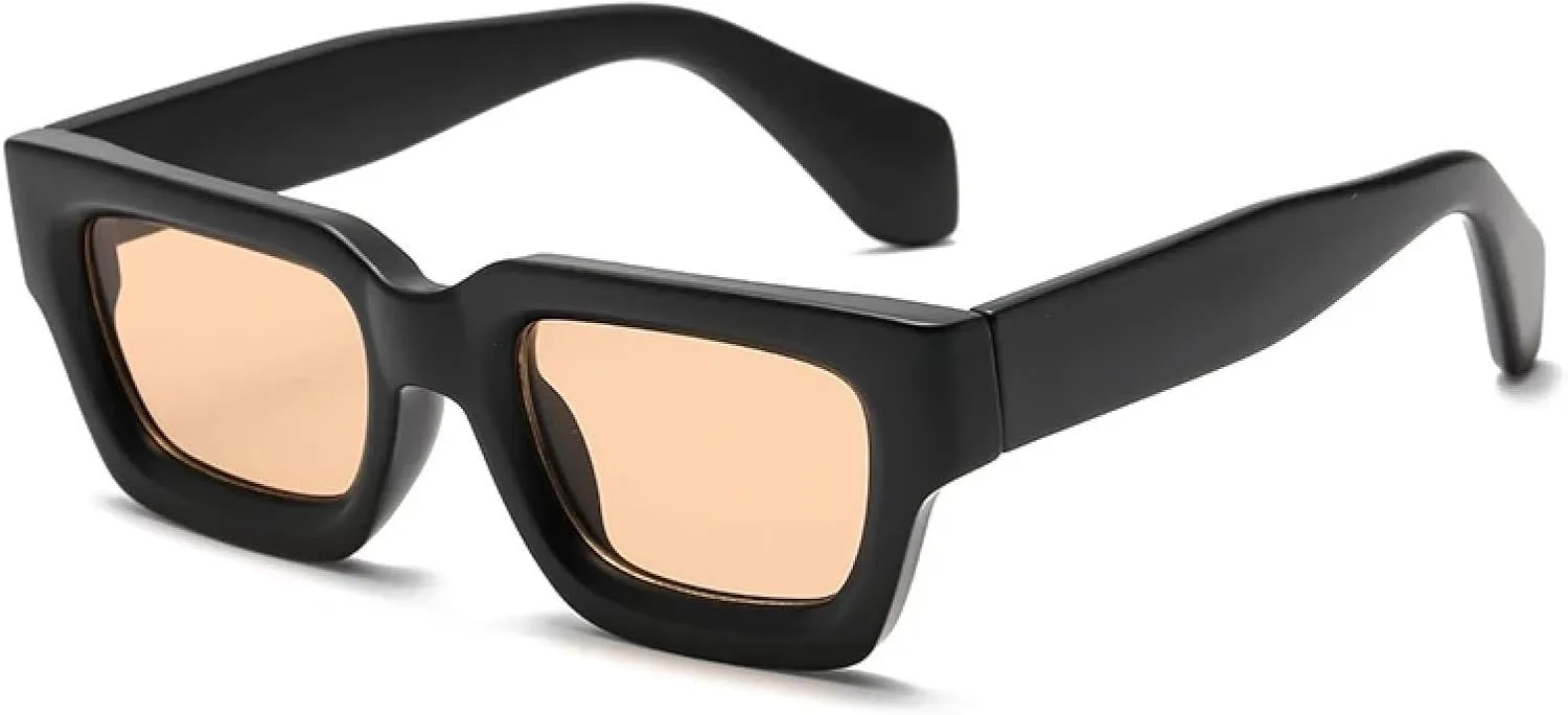 Fashion Small Frame Retro Sunglasses for Female Personality Thick Frame Fashion Accessories