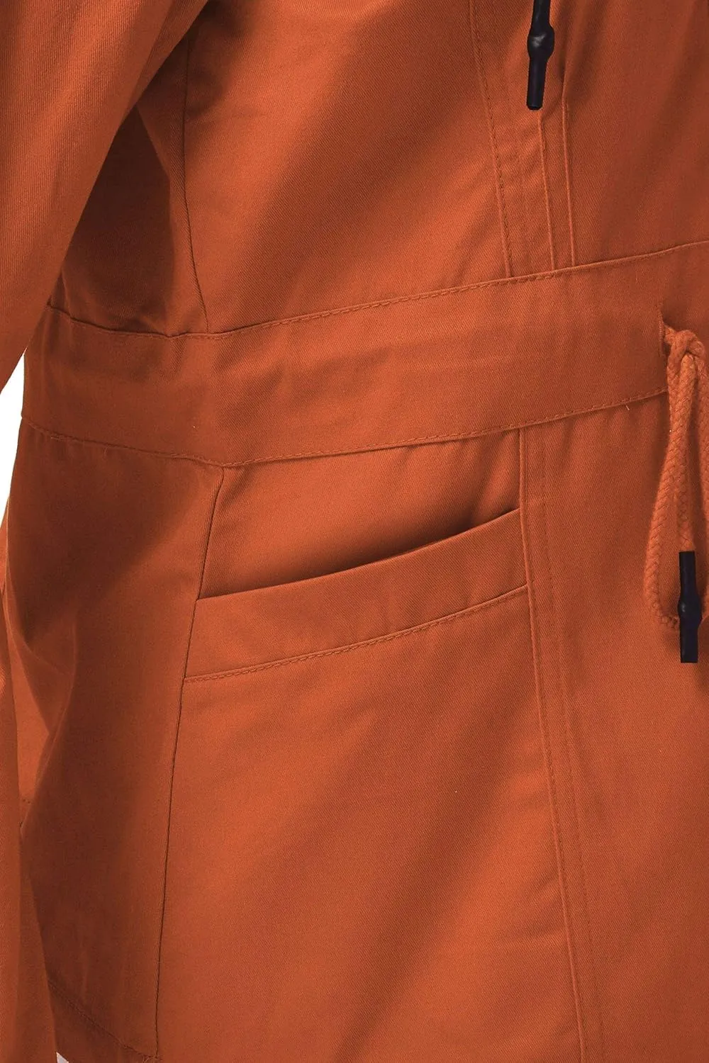 FashionMille Junior's Military Anorak Utility Hoodie Jacket