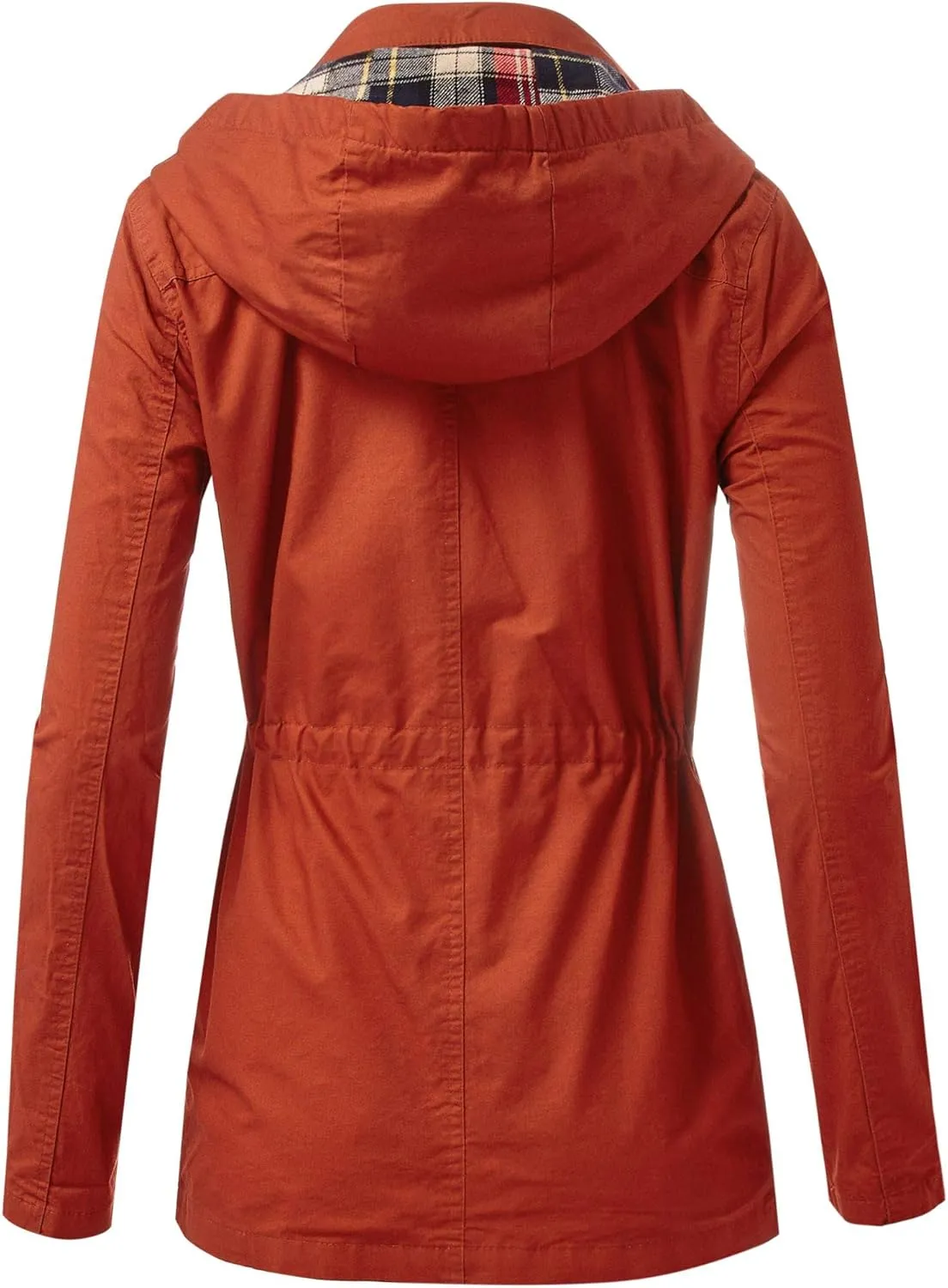 FashionMille Junior's Military Anorak Utility Hoodie Jacket