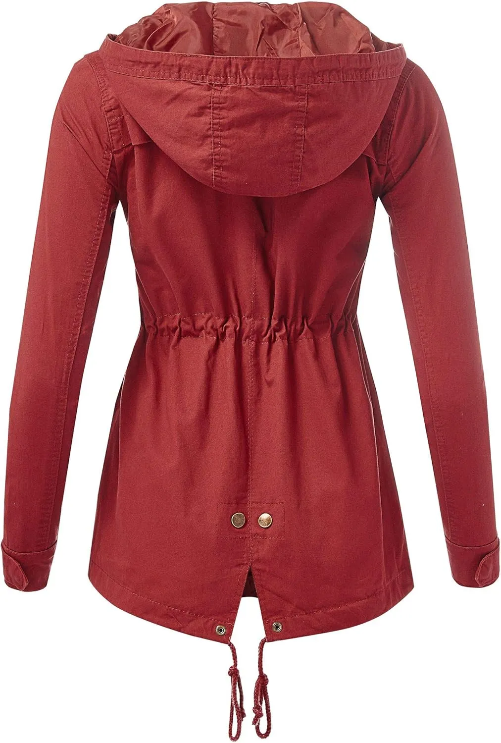 FashionMille Junior's Military Anorak Utility Hoodie Jacket