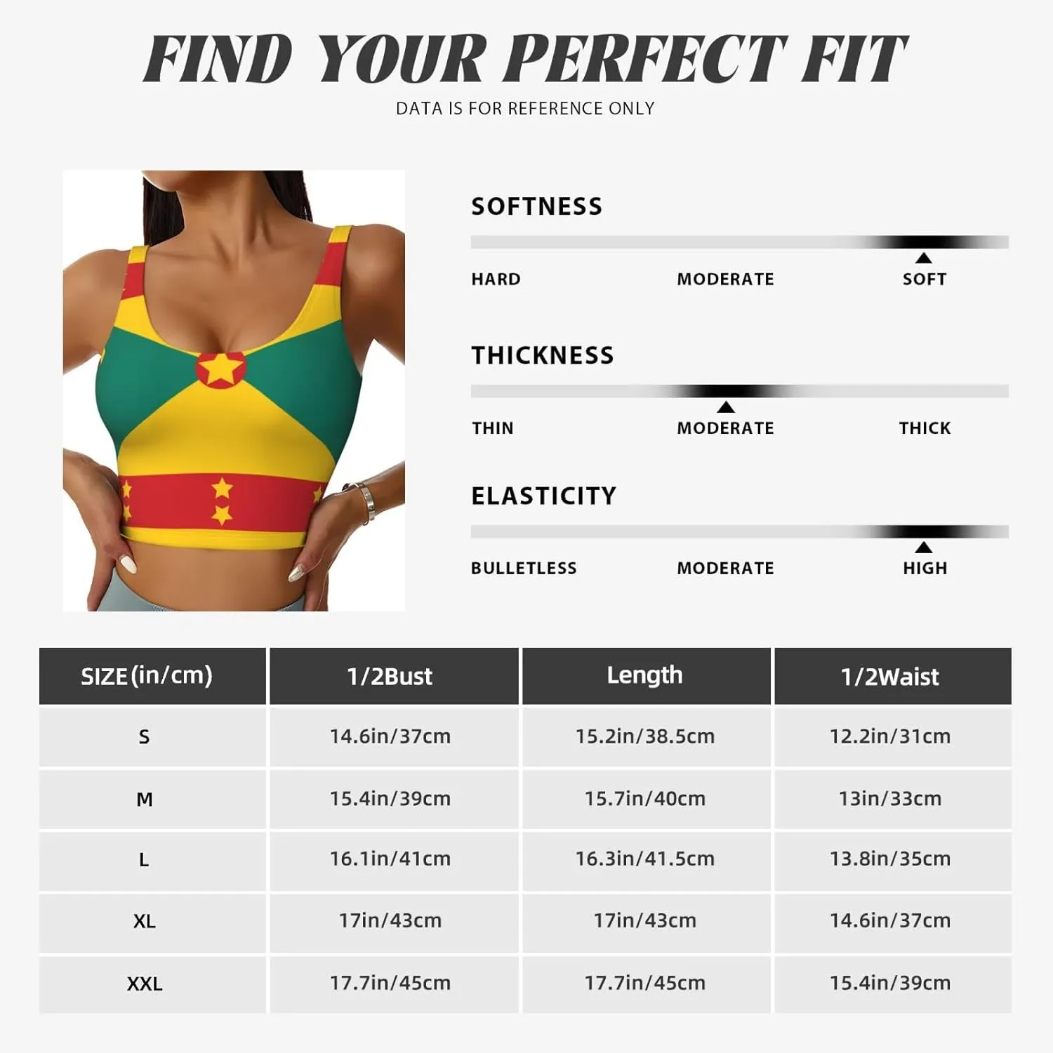 Flag of Grenada Women's Sexy Sports Vest Sleeveless Athletic Gym T-Shirts Vest U-Shaped Back Quick Dry Top