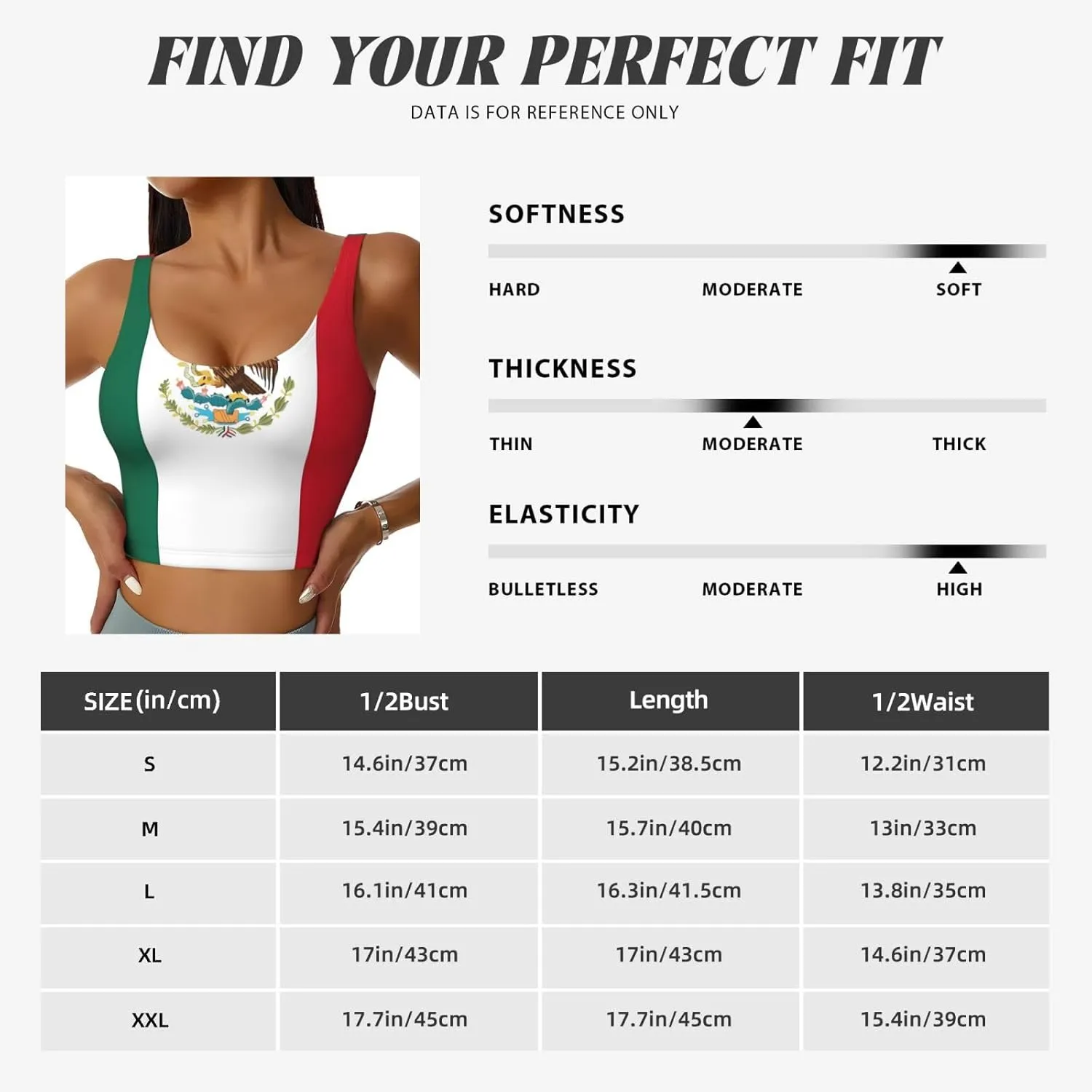 Flag of Mexico Women's Sexy Sports Vest Sleeveless Athletic Gym T-Shirts Vest U-Shaped Back Quick Dry Top