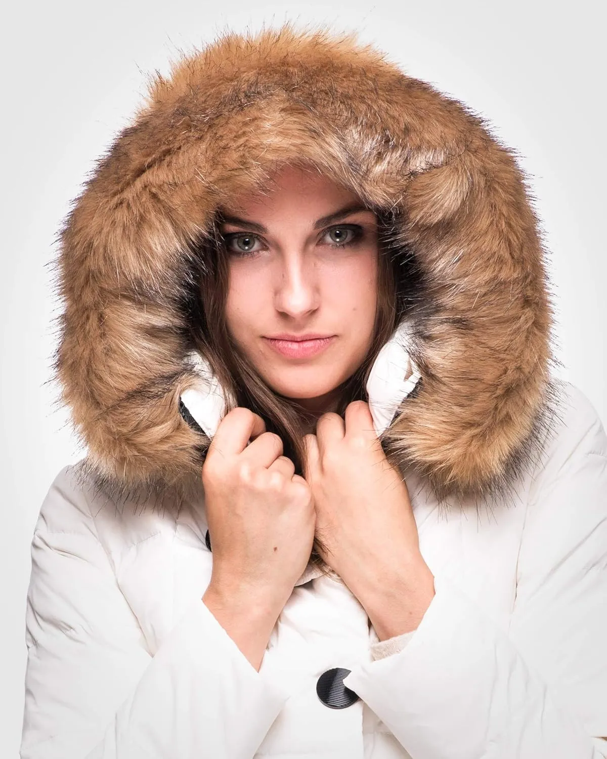 Futrzane Classic Hood Trim - Faux Fur Trim for Hood Replacement - Fur Attachment