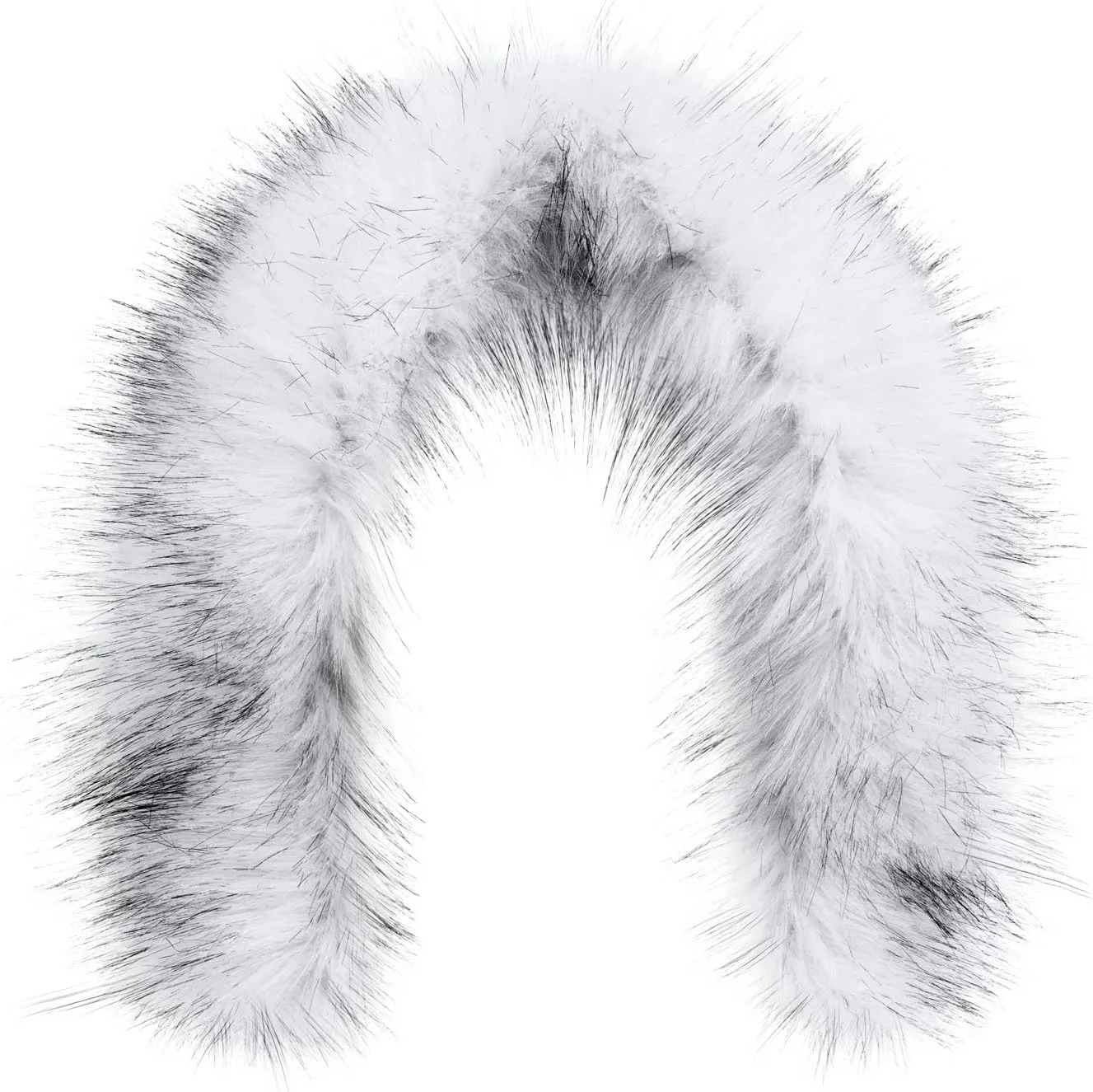 Futrzane Classic Hood Trim - Faux Fur Trim for Hood Replacement - Fur Attachment