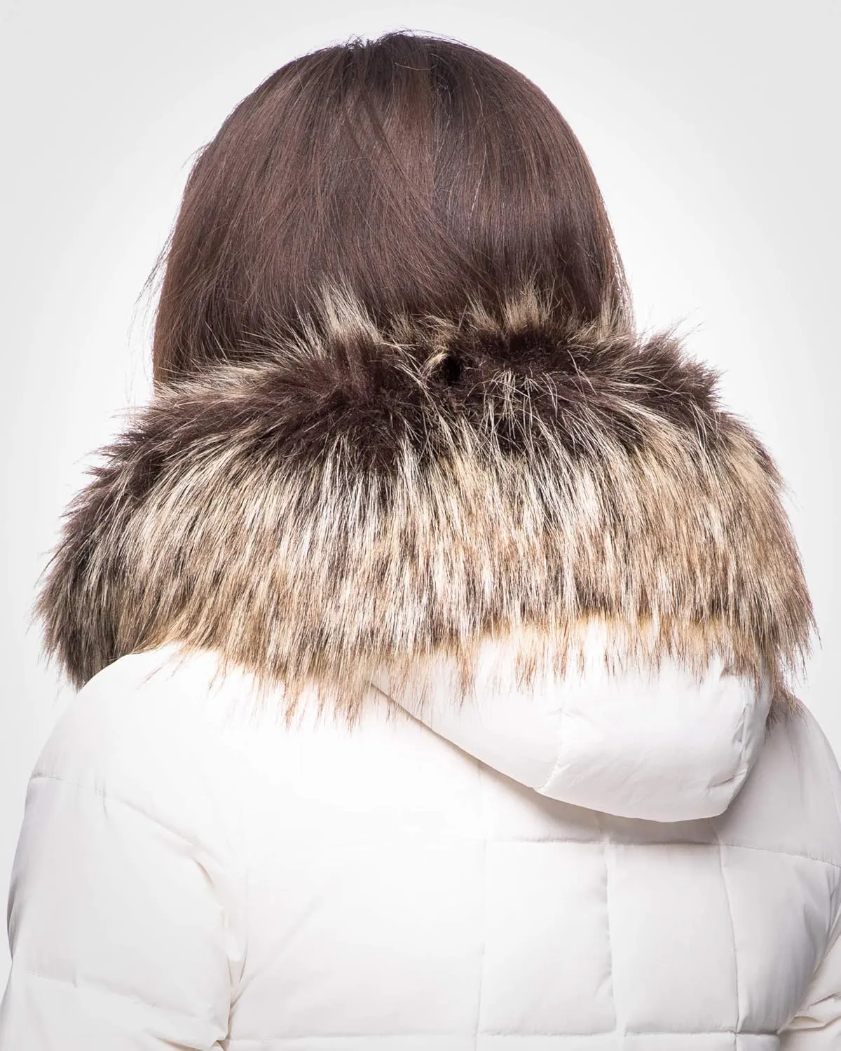 Futrzane Classic Hood Trim - Faux Fur Trim for Hood Replacement - Fur Attachment