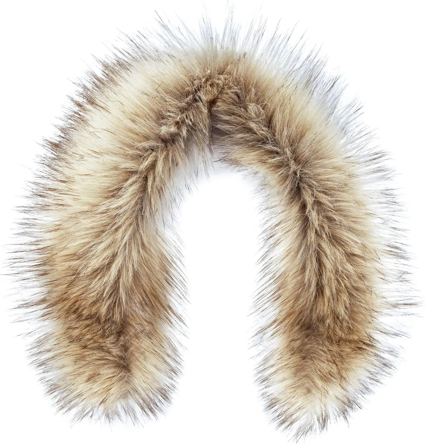 Futrzane Classic Hood Trim - Faux Fur Trim for Hood Replacement - Fur Attachment
