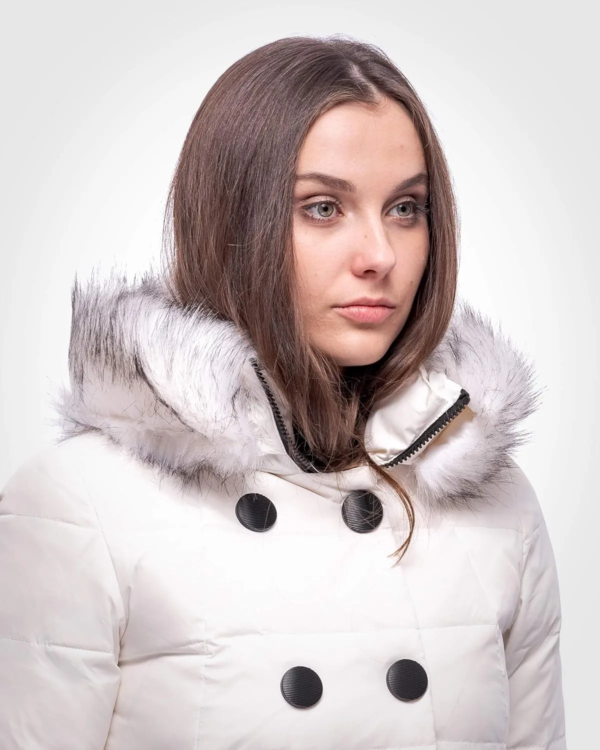 Futrzane Classic Hood Trim - Faux Fur Trim for Hood Replacement - Fur Attachment