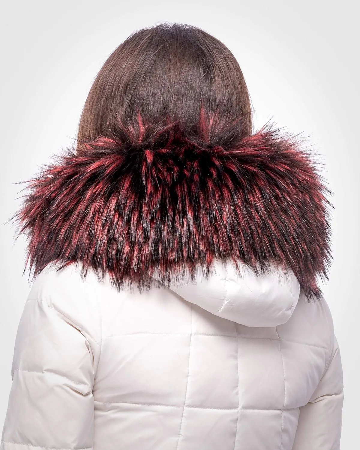 Futrzane Classic Hood Trim - Faux Fur Trim for Hood Replacement - Fur Attachment
