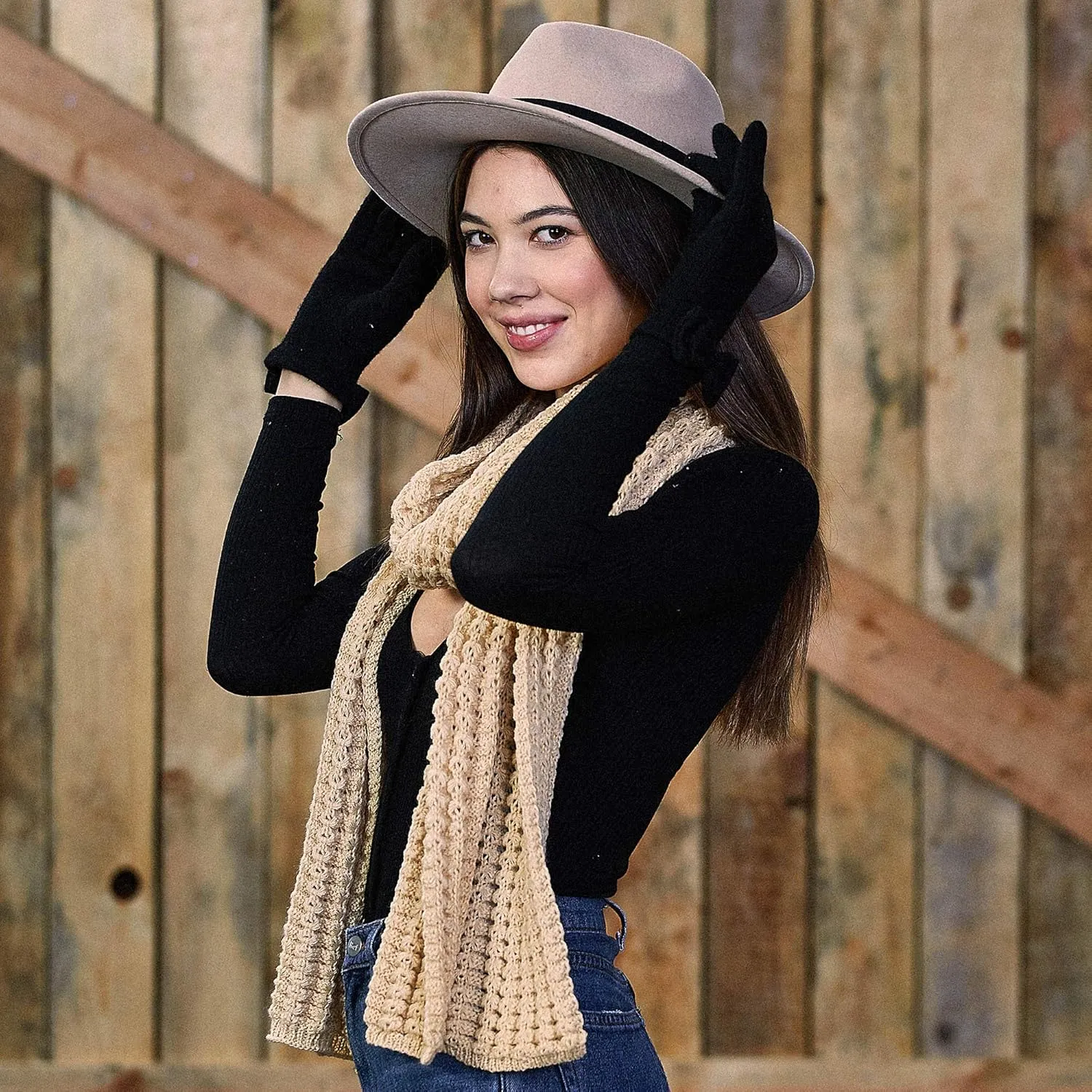 Hadley Wren Women's Hilary Wool Panama Hat