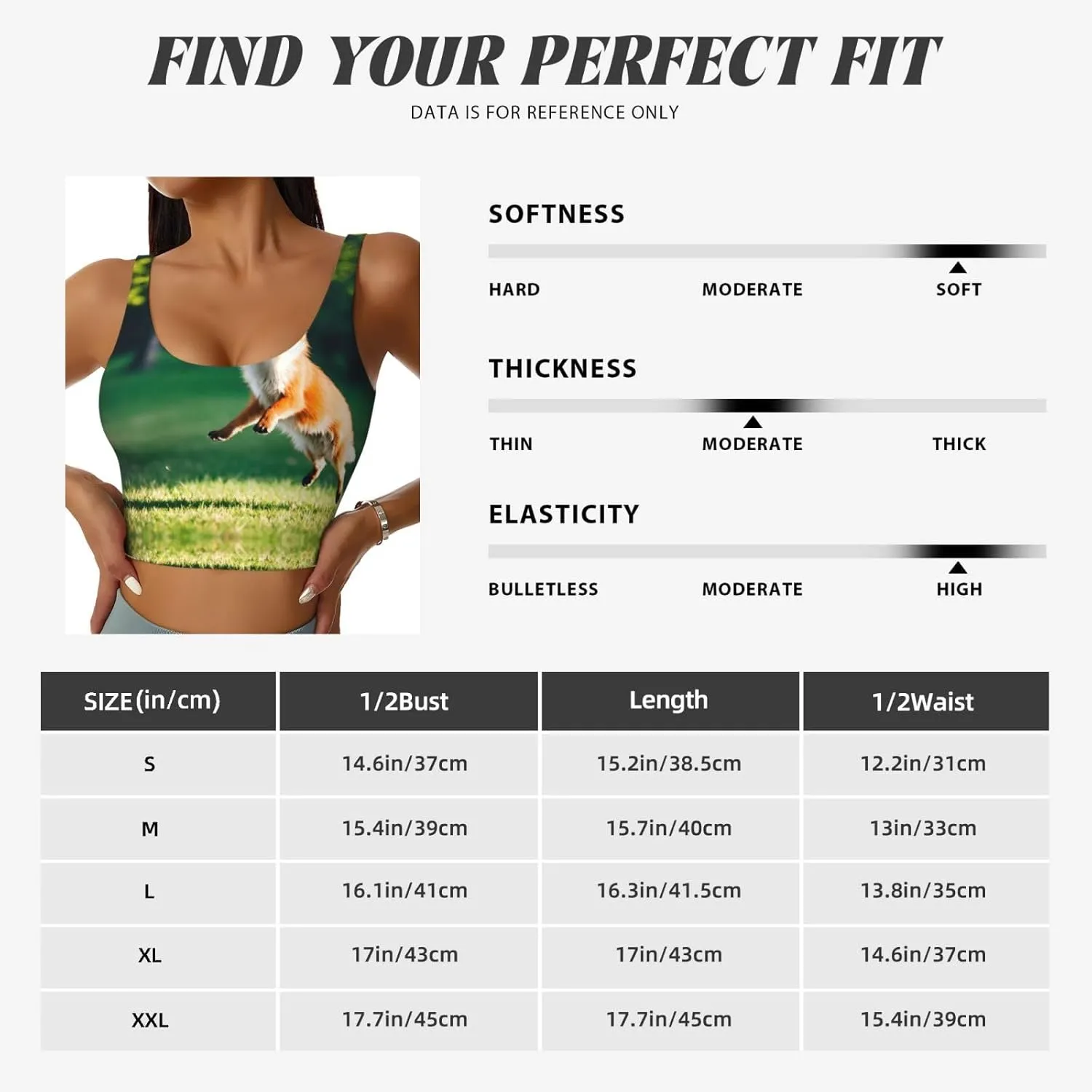 Jumping Fox Women's Sexy Sports Vest Sleeveless Athletic Gym T-Shirts Vest U-Shaped Back Quick Dry Top