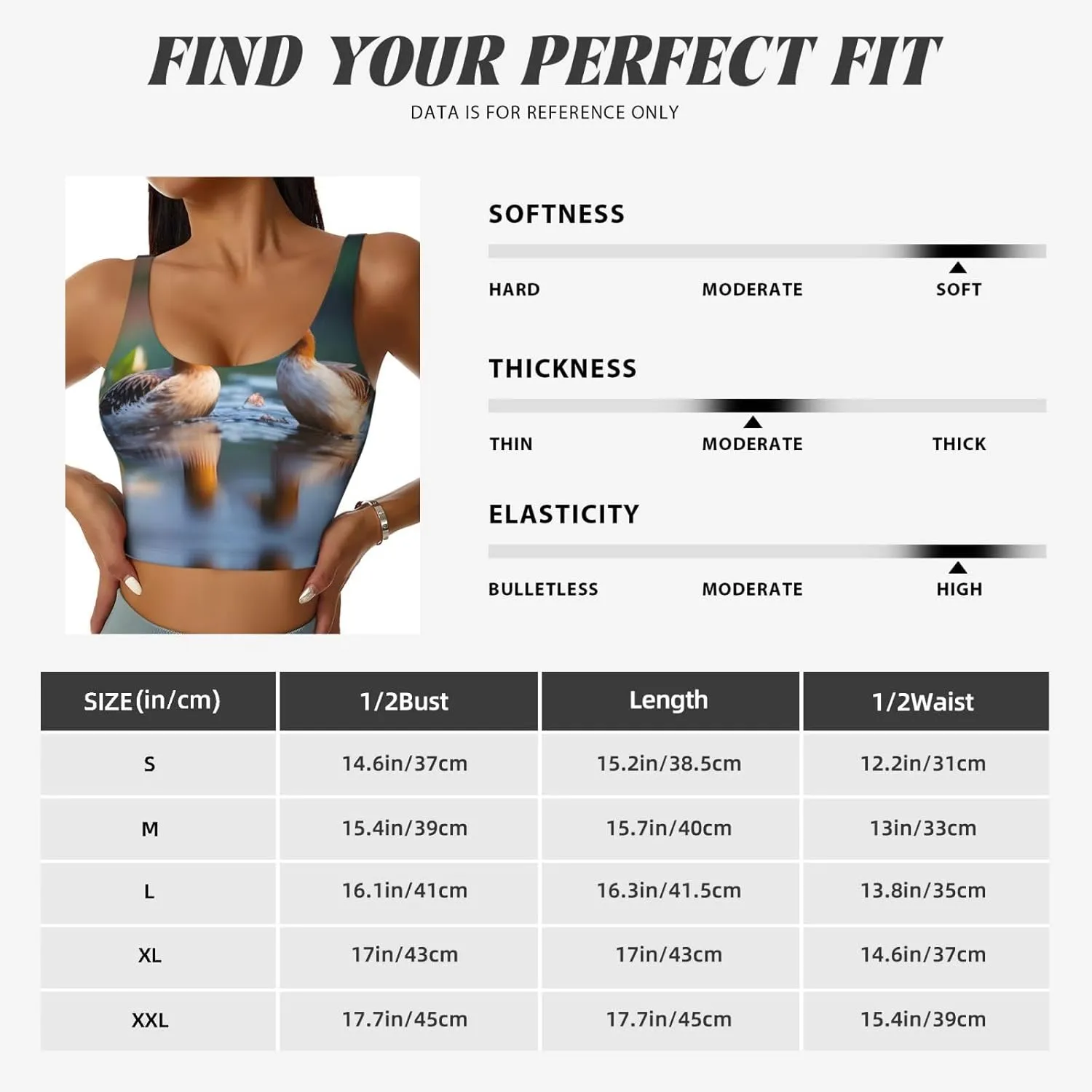 Mandarin Ducks in Water Women's Sexy Sports Vest Sleeveless Athletic Gym T-Shirts Vest U-Shaped Back Quick Dry Top