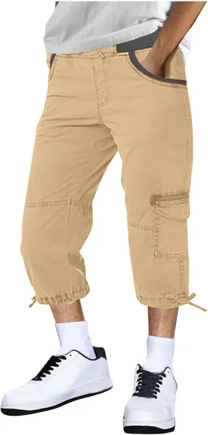 Men Hiking Pants Tactical Cargo Pants Mens Lightweight Work Pants Travel Pants for Men with Multi Pockets