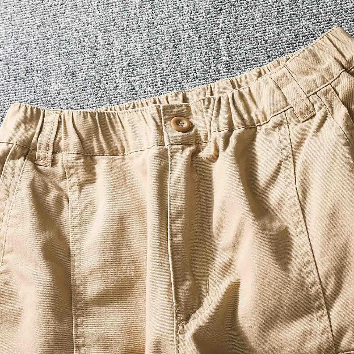 Men's Cargo Pants Mens Fashion Casual Multi Pocket Zipper Buckle Male Cargo Pants Outdoor Pants Tooling Pants