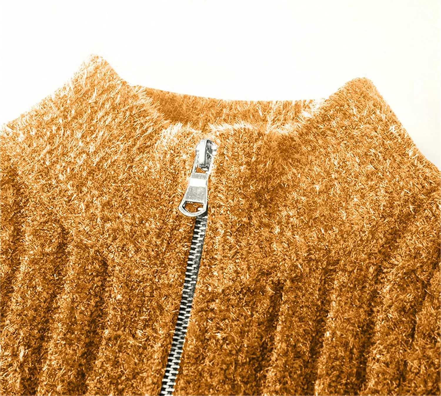 Mens Sweater Vest Chunky Knit Sleeveless Cardigan Sweaters Fashion Full Zipper Sports Vests Stand Collar Waistcoat