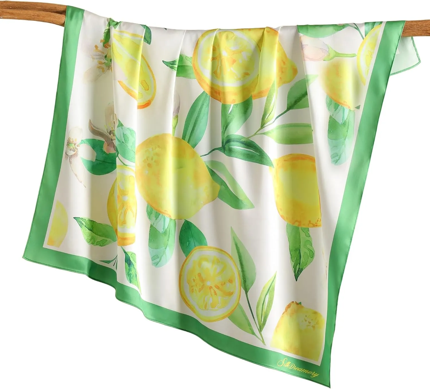Satin Scarf Personalized with Design, Silk-like Square Neck Scarves for Women, Customized Birthday Wedding Bridesmaid Gift, Digital Print Fashion Accessories (45-60cm/18-24inch)