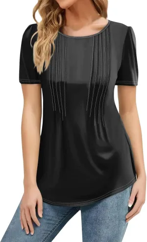 Skiing Plus Size Spring Tops Womans Fashion Short Sleeve Coloured Tees for Women Crewneck Cosy Loose Tshirts