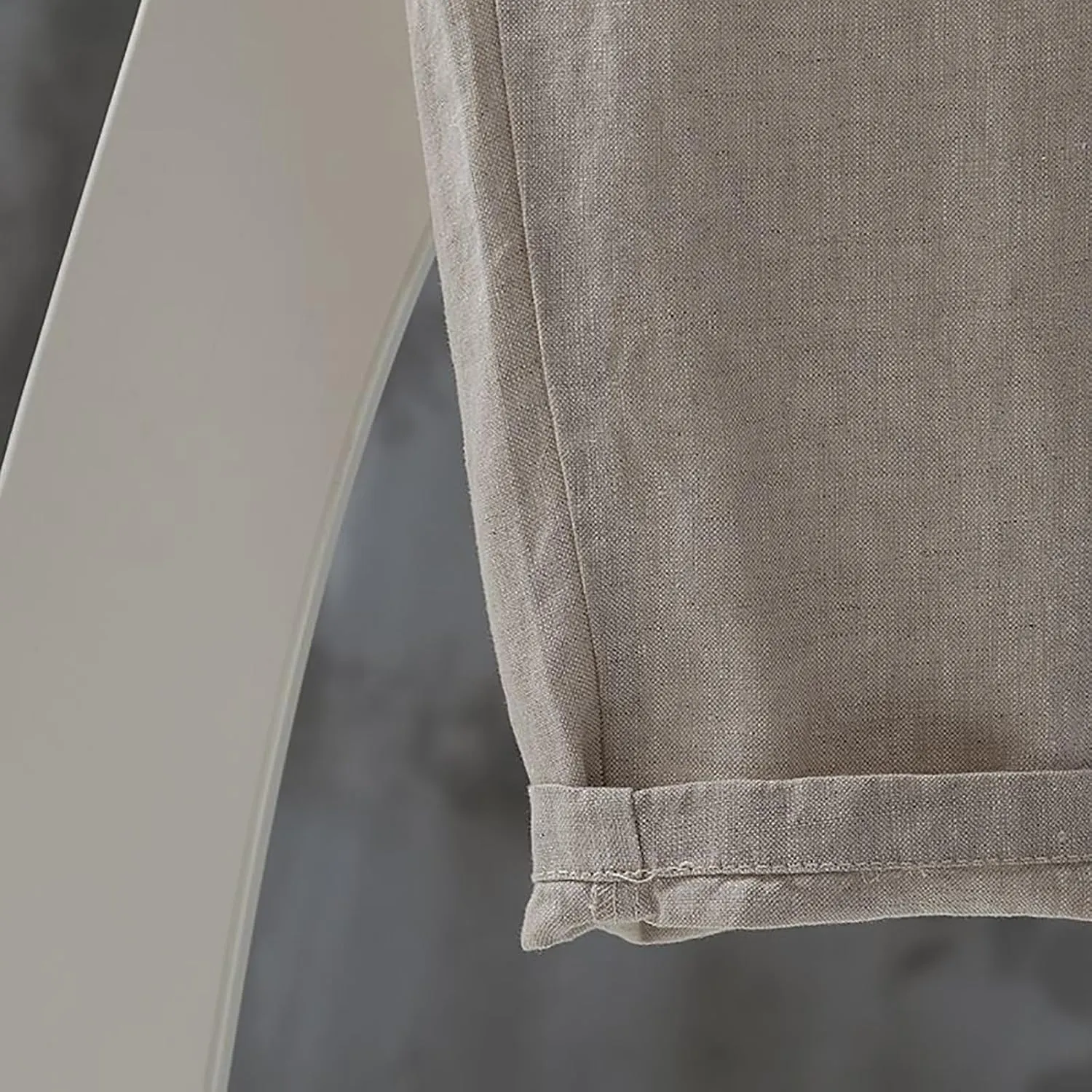 Solid Color Linen Pants Woman Casual Loung Pants Summer Loose Fitting Pants High Waisted Wide Leg Pants Sweatpants