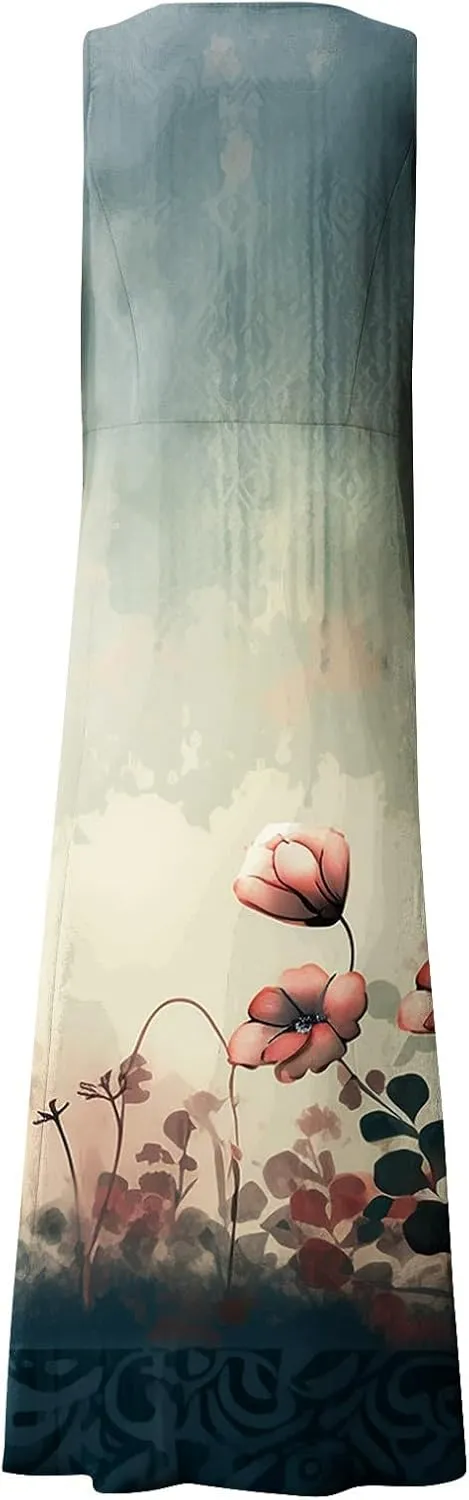 Summer Dresses for Women 2024 Sleeveless Dresses for Women 2024 Sun Dress Petite Sundresses for Women Women Dresses
