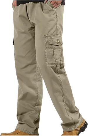 Tactical Pants for Mens Stretch Work Pants Lightweight Cargo Pants Multi Pockets Hiking Pants Outdoor Activity Pant