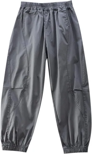 Trousers Pants for Boys Winter Fall Work Cargo Sport Gym Thin Quick Dry Trousers Pants Coat Sweatpants Boy 2025