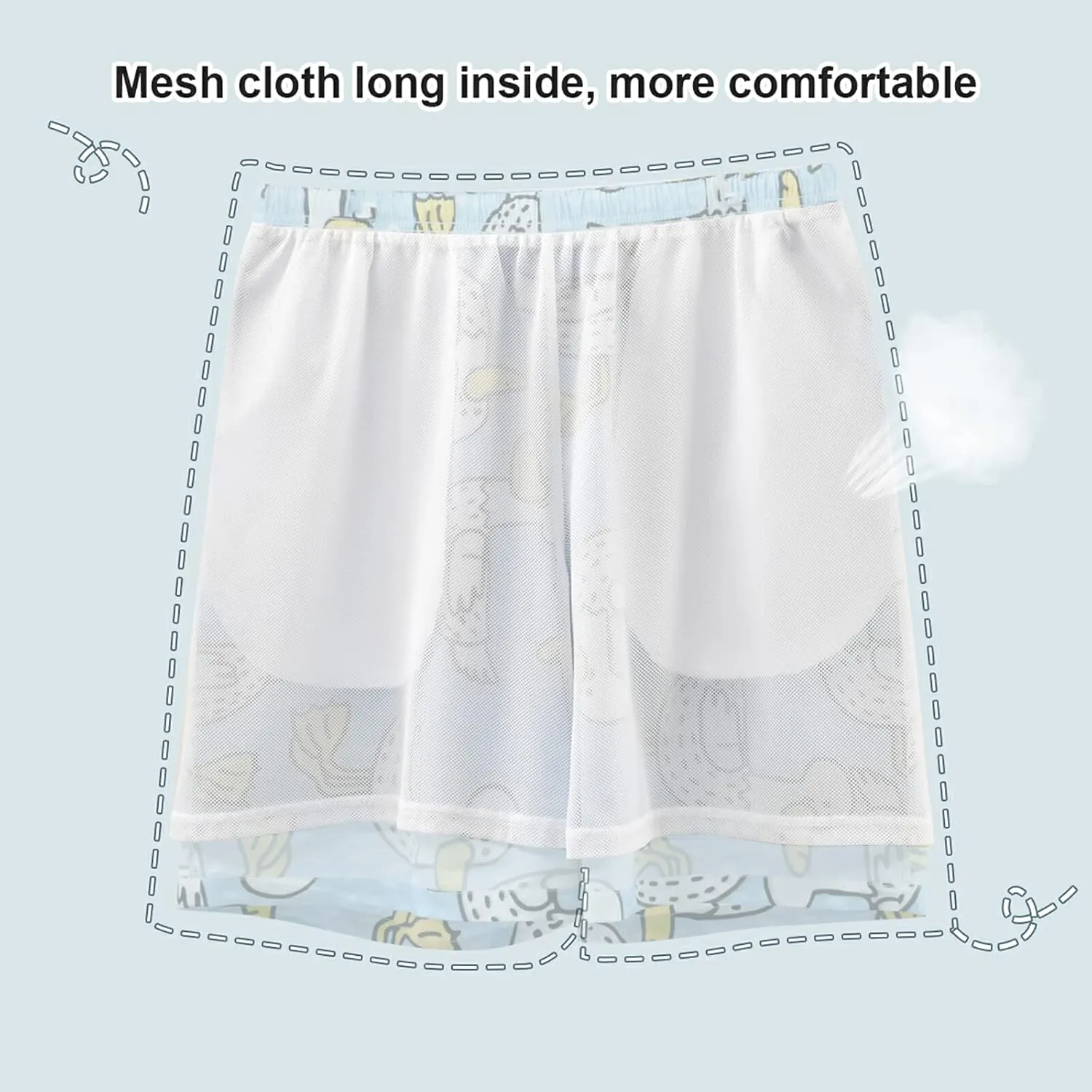 visesunny Men's Novelty Beach Shorts Soft Swimwear Sports Running Swim Board Shorts Bathing Suits Mesh Lining