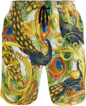 visesunny Men's Novelty Beach Shorts Soft Swimwear Sports Running Swim Board Shorts Bathing Suits Mesh Lining