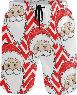 visesunny Men's Novelty Beach Shorts Soft Swimwear Sports Running Swim Board Shorts Bathing Suits Mesh Lining