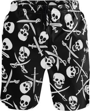 visesunny Mens Swim Trunks Quick Dry Swimsuits with Mesh Lining Funny Beach Shorts for Men Boyfriends Youth