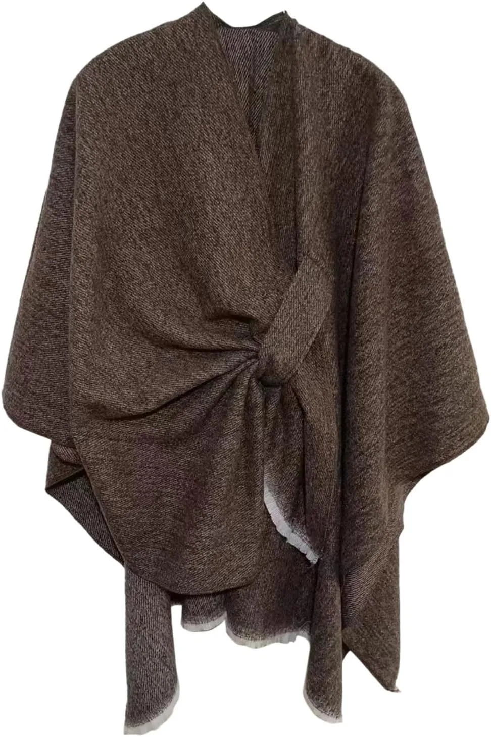 Women Pashmina Warm Poncho Knit Cape Sweater Cardigan Coat Scarves Oversized Pullover Scarf Blanket Gifts for Winter