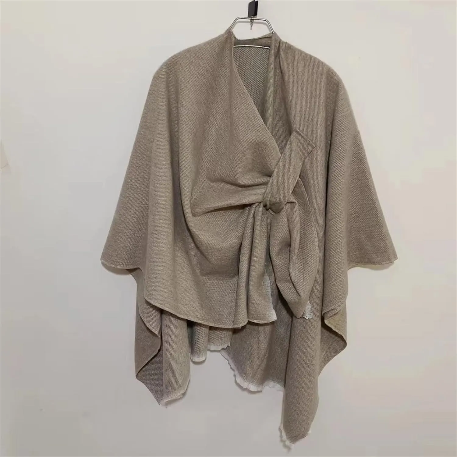 Women Pashmina Warm Poncho Knit Cape Sweater Cardigan Coat Scarves Oversized Pullover Scarf Blanket Gifts for Winter