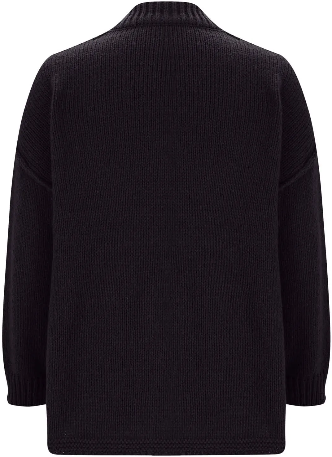 Women's Fall Oversized Turtleneck Sweaters Long Sleeve Drop Shoulder Loose Fuzzy Knit Slouchy Pullover Sweater Tops