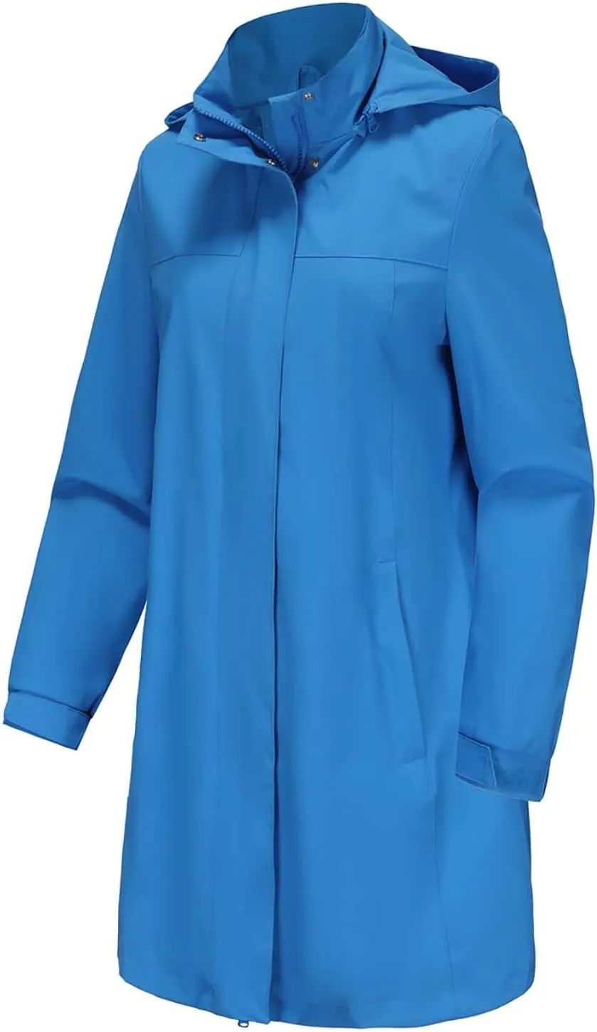 Womens Solid Color Detachable Hat Windbreaker Women's Long Sleeved Thin Jacket Long Sleeved Hooded Casual Jacket