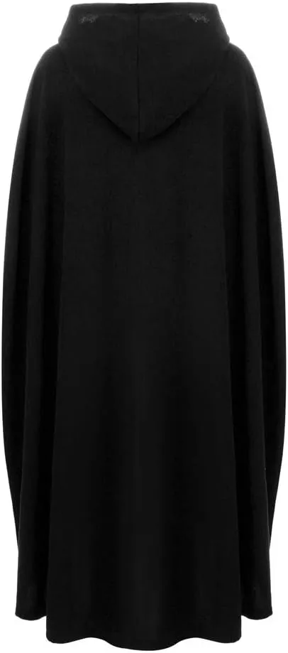 Women's Trendy Trench Coats Open Front Cardigan Jacket Coat Gothic Cape Cloak Plus Size Halloween Costumes for Women