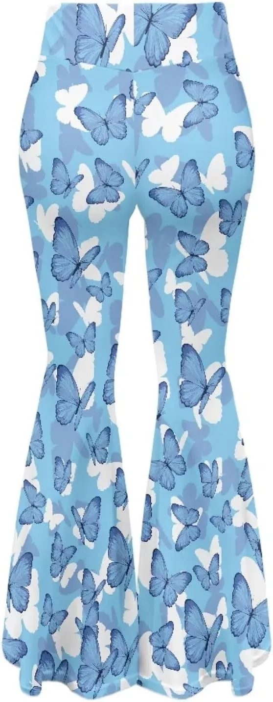 YEXIATODO Flared Yoga Pants for Women Bootleg Yoga Pants Bell Bottom Pants Soft Flared Leggings Hippie Pants Tights